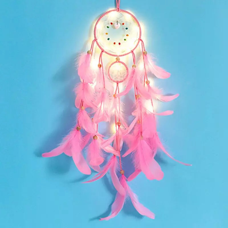 Drømmefanger med lys