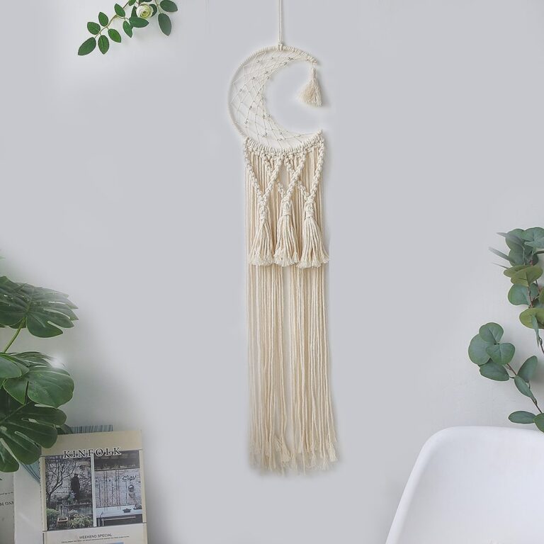 Drømmefanger med pomponger