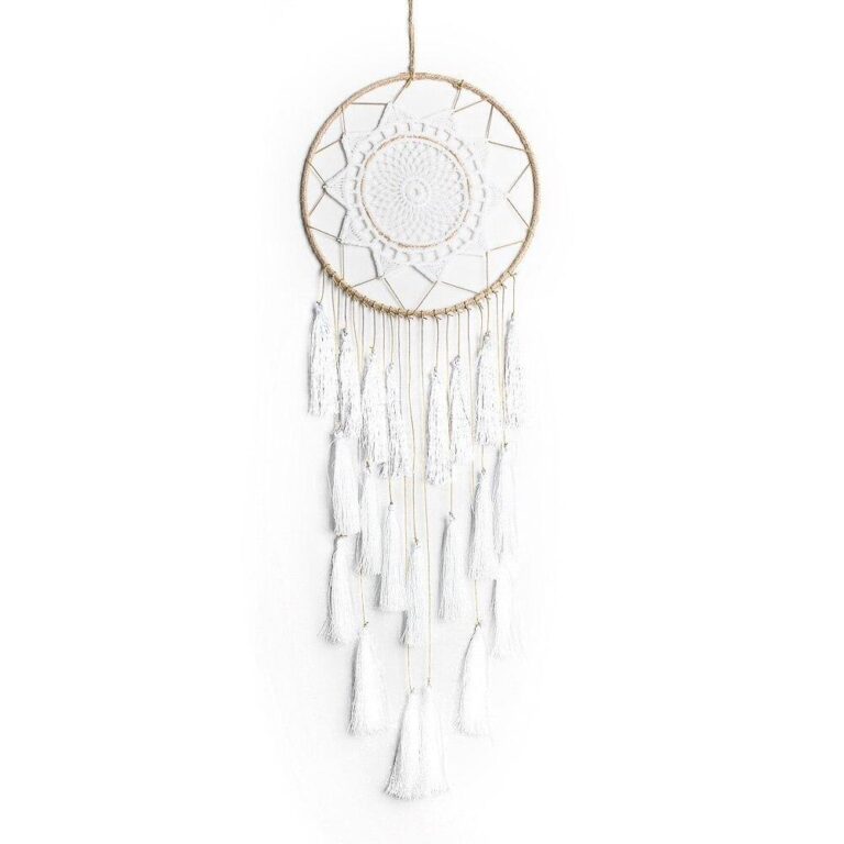 Gigantisk hvit drømmefanger