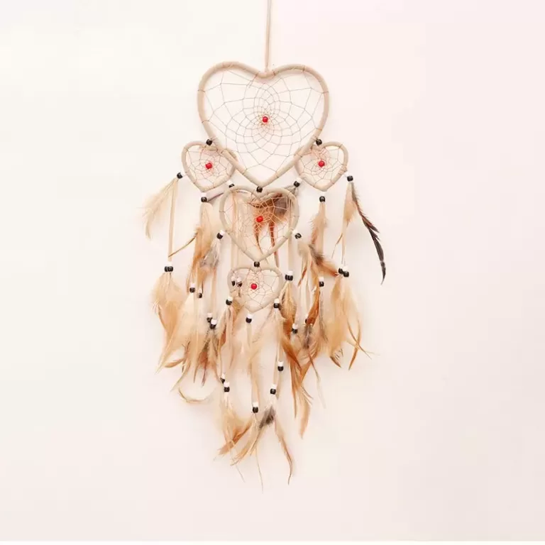Hjerteformet drømmefanger