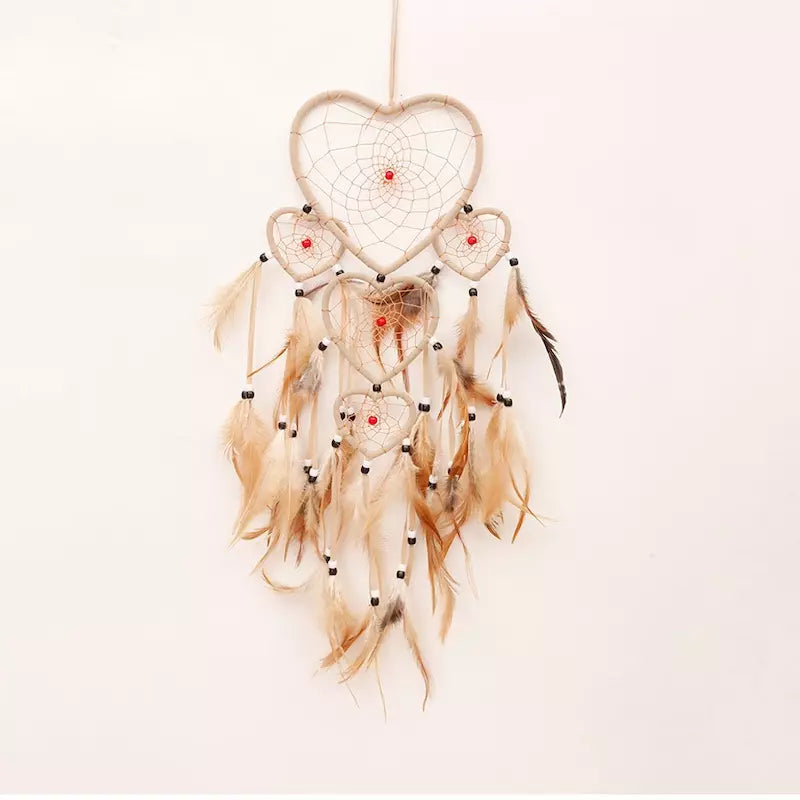 Hjerteformet drømmefanger