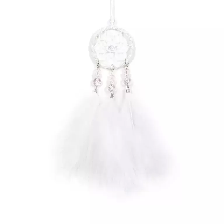 Liten hvit drømmefanger