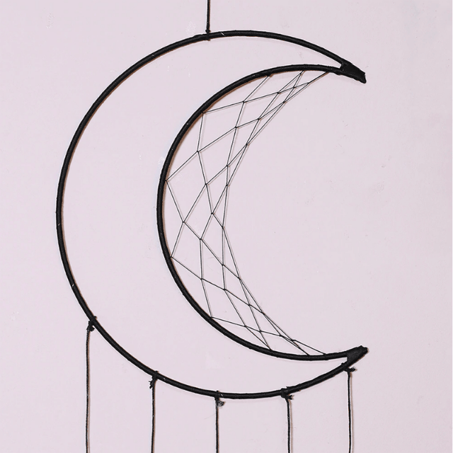 Måneformet drømmefanger